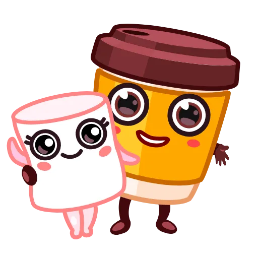 ☕ Эмодзи «Cup Puchino» для Telegram