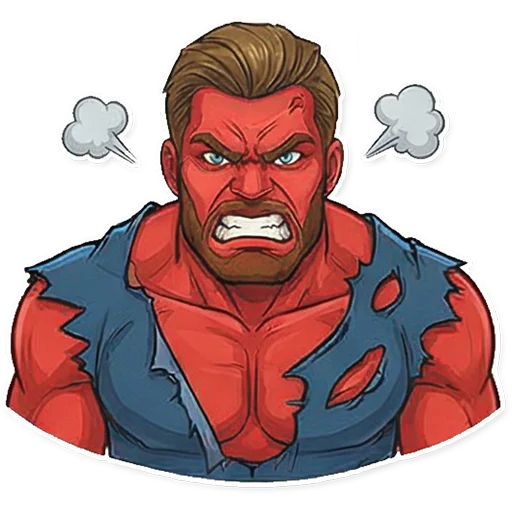 🤬 Стикер «Captain America» для Telegram