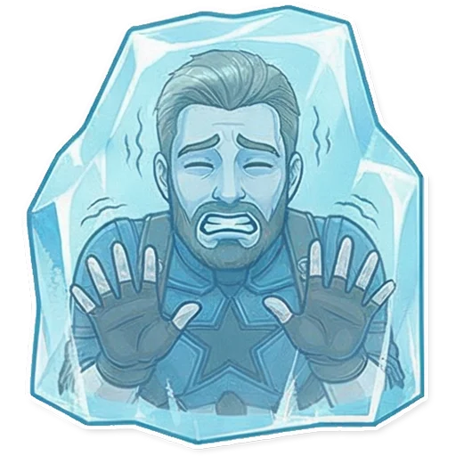🧊 Стикер «Captain America» для Telegram