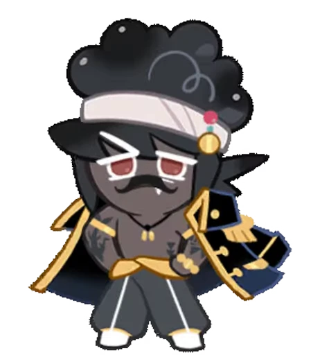 🤩 Стикер «Captain Caviar Cookie» для Telegram