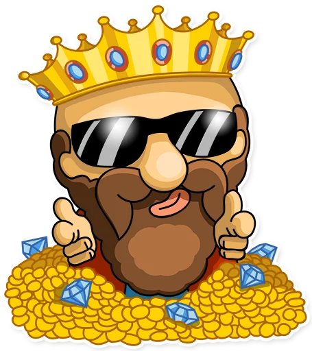 😎 Стикер «Captain Jack» для Telegram