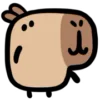 Эмодзи () CAPYBARA для Telegram — скачать