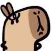 🤨 Эмодзи «() CAPYBARA» для Telegram