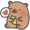 🤩 Эмодзи «Капибара» для Telegram