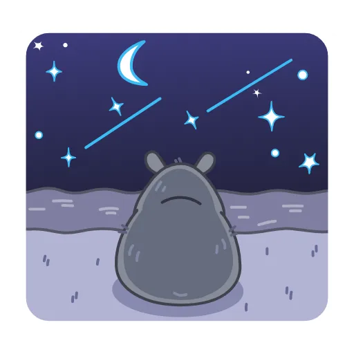 🌅 Эмодзи «Yippy The Capybara» для Telegram