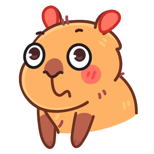 🤢 Эмодзи «Yippy The Capybara» для Telegram