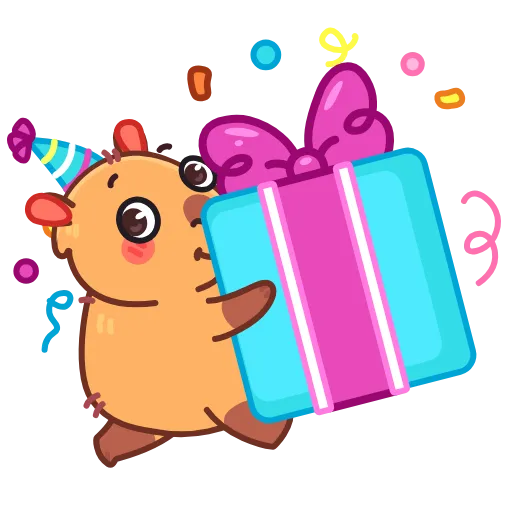 🎁 Эмодзи «Yippy The Capybara» для Telegram