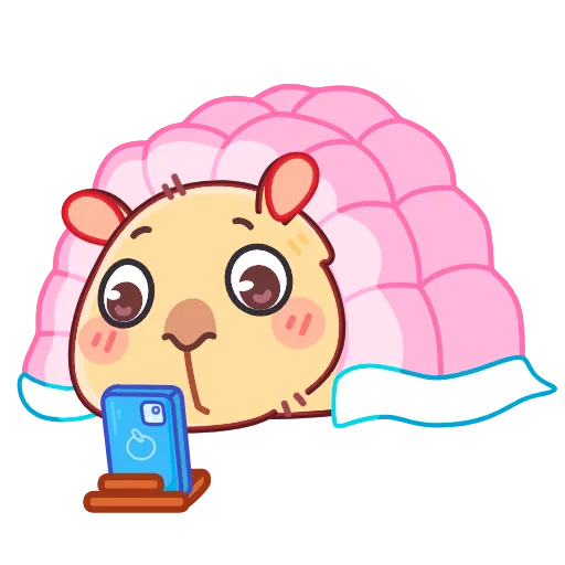 😅 Эмодзи «Yippy The Capybara» для Telegram