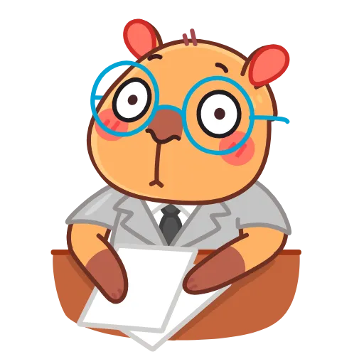 🤓 Эмодзи «Yippy The Capybara» для Telegram