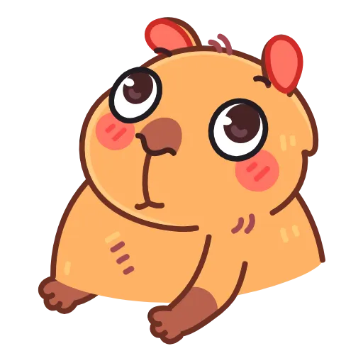 🤮 Эмодзи «Yippy The Capybara» для Telegram