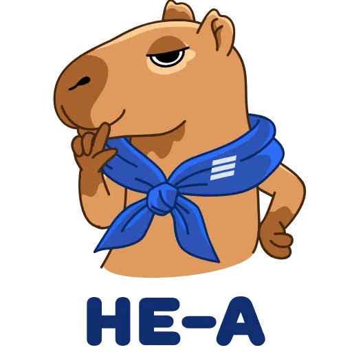 🙅‍♂ Эмодзи «Денежная Капибара» для Telegram
