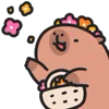 🌸 Эмодзи «Capybara ()» для Telegram