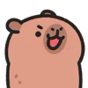 ❤️ Эмодзи «Capybara ()» для Telegram