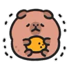 😔 Эмодзи «Capybara ()» для Telegram