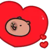 ❤️ Эмодзи «Capybara ()» для Telegram