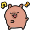 🎶 Эмодзи «Capybara ()» для Telegram