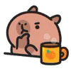🤔 Эмодзи «Capybara ()» для Telegram