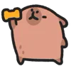 🍊 Эмодзи «🙂Capybara-2 - капибара» для Telegram