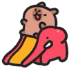 😆 Эмодзи «🙂Capybara-2 - капибара» для Telegram