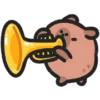 🎺 Эмодзи «🙂Capybara-2 - капибара» для Telegram