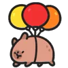 🎈 Эмодзи «🙂Capybara-2 - капибара» для Telegram