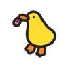 😛 Эмодзи «🙂Capybara-2 - капибара» для Telegram