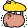 😰 Эмодзи «🙂Capybara-2 - капибара» для Telegram