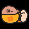 ☕️ Эмодзи «Capybara-3» для Telegram