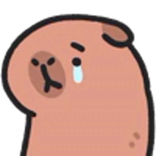 😢 Эмодзи «Capybara-3» для Telegram