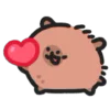 Эмодзи Capybara-4 () для Telegram — скачать