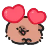 ❤️ Эмодзи «Capybara-4 ()» для Telegram