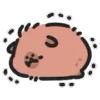 😰 Эмодзи «Capybara-4 ()» для Telegram
