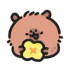 😃 Эмодзи «Capybara-4 ()» для Telegram