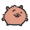 😏 Эмодзи «Capybara-4 ()» для Telegram