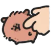 👈 Эмодзи «Capybara-4 ()» для Telegram