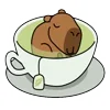 🍵 Эмодзи «😵Capybara - капибара» для Telegram