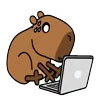 👨‍💻 Эмодзи «😵Capybara - капибара» для Telegram