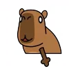 👍 Эмодзи «😵Capybara - капибара» для Telegram