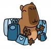 🛍️ Эмодзи «😵Capybara - капибара» для Telegram