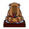 🍕 Эмодзи «😵Capybara - капибара» для Telegram