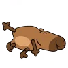 🌞 Эмодзи «😵Capybara - капибара» для Telegram