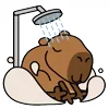 🛁 Эмодзи «😵Capybara - капибара» для Telegram