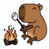🔥 Эмодзи «😵Capybara - капибара» для Telegram