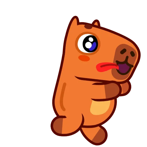 🏃‍♀ Эмодзи «Capyboy» для Telegram