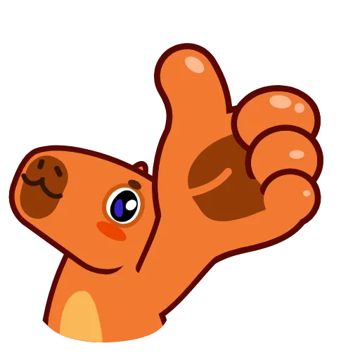 👍 Эмодзи «Capyboy» для Telegram