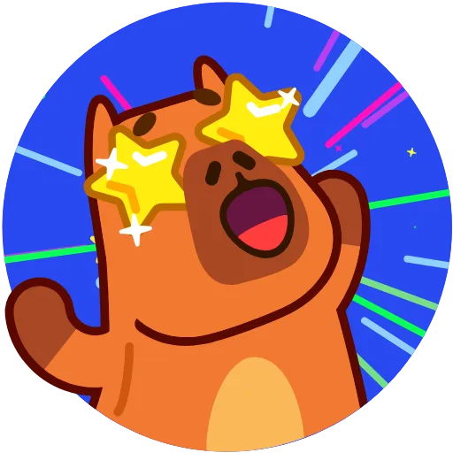🤩 Эмодзи «Capyboy» для Telegram