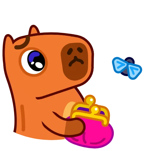 🤑 Эмодзи «Capyboy» для Telegram