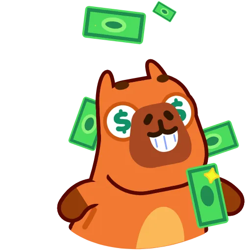 🤑 Эмодзи «Capyboy» для Telegram