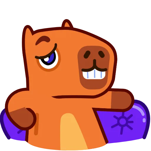😏 Эмодзи «Capyboy» для Telegram