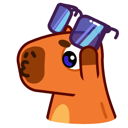 😎 Эмодзи «Capyboy» для Telegram